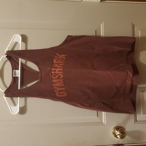 GYMSHARK L Burgundy Apollo Stringer